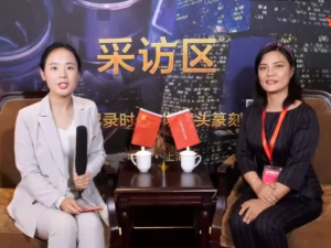 《创新格局 时代定位》媒体见面会采访：于佩桦女士